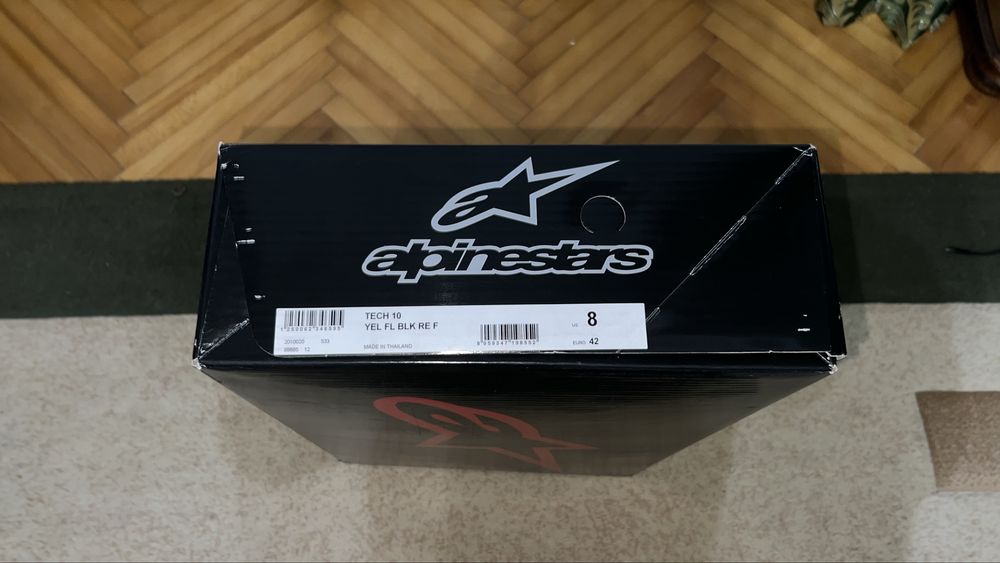 Мотоботи Alpinestars tech 10 для мотокросу