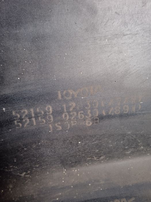 Бампер Тойота Корола е15 рестай.