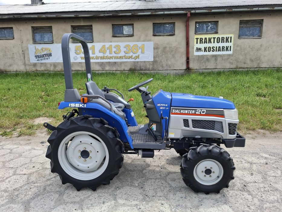 Traktorek japoński 4x4 Iseki Sial Hunter 20 s piękny stan