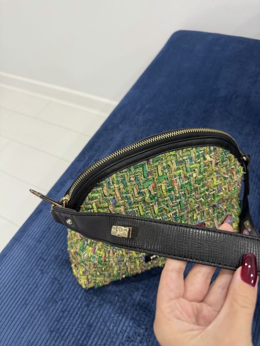 Сумка Trussardi Jeans твидовая сумка