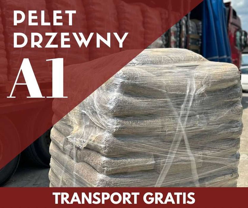 Pellet drzewny wysoka jakość A1 CERTYFIKAT