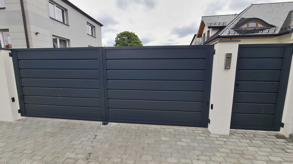 Ogrodzenie Panelowe 3D, Betonowe, Metalowe, FURTKI BRAMY z montażem