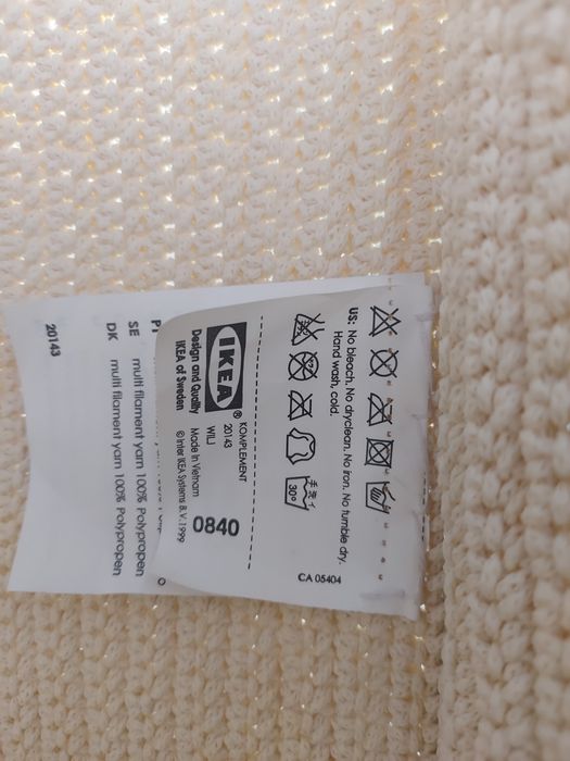 Kosz szyty ręcznie do regału półek szafki pokoju do przechowywania