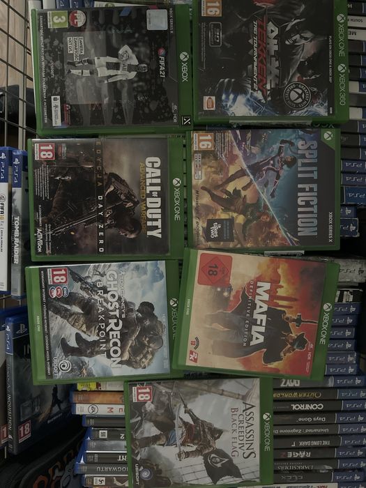 Gry Xbox 360 kinect one S X Series fifa lego rayman minecraft call of