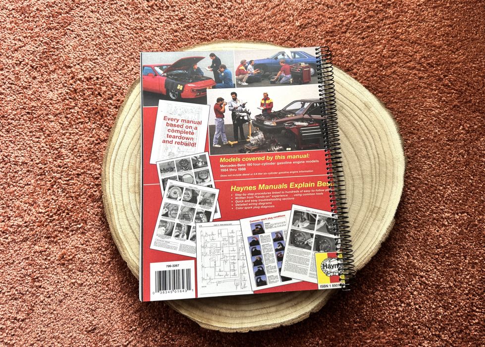 Manual Automóvel: Mercedes-Benz 190 (84–88) – Haynes