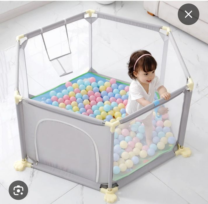 Parque infantil hexagonal