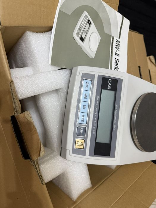 новые Весы CAS MW - II 0.8 - 300 грам Весы Ювелира