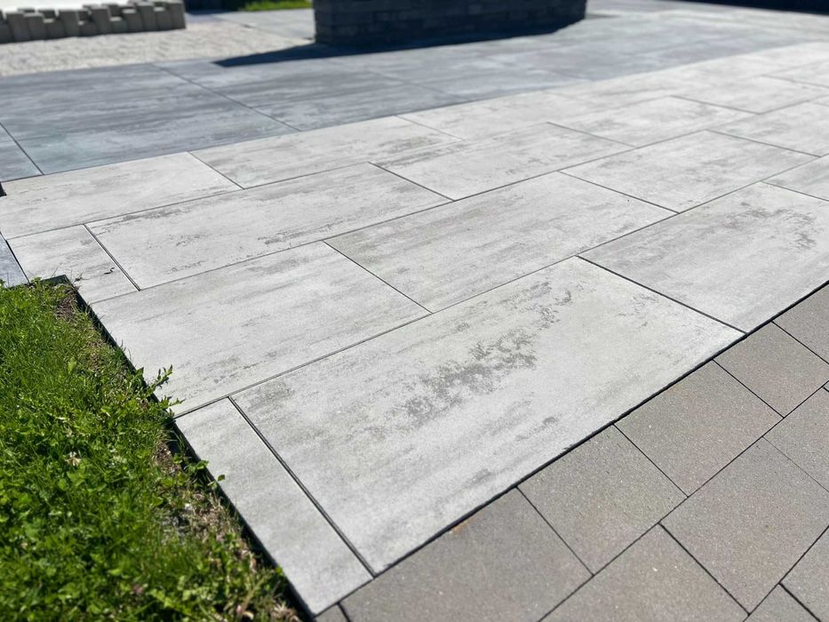 DUŻA PŁYTA TARASOWA GENEVA 100x50 cm melanż kolorów mix KOST-BET