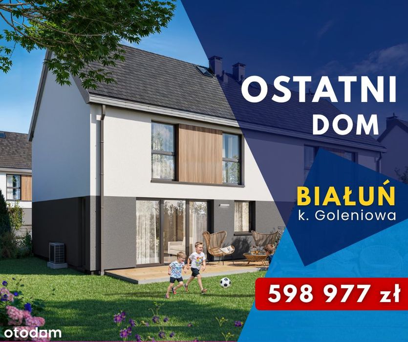 OSTATNI | Dom zamiast  mieszkania | 4 pokoje | stan deweloperski