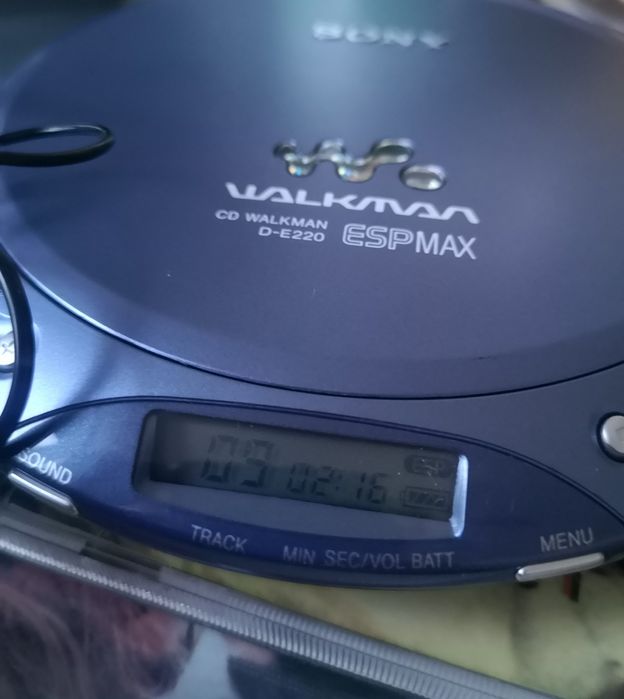 Sony walkman discman uszkodzony