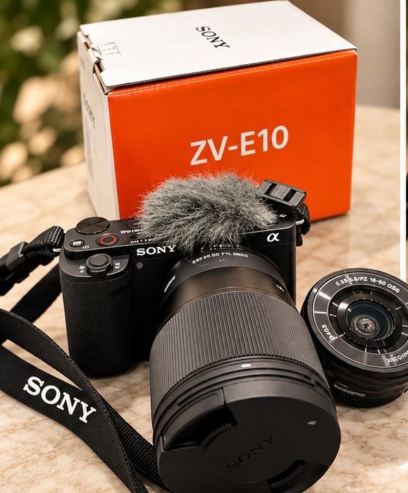 Aparat Sony ZV-E10 + obiektyw 16-50mm