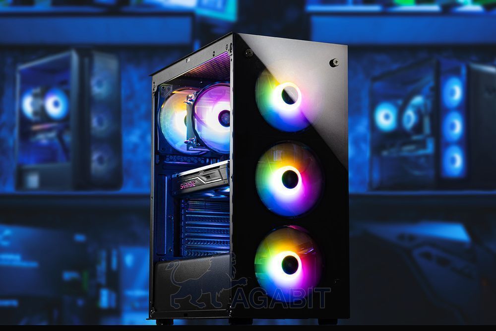 МОНОЛІТ! RX 570 4GB+Ryzen 5 1600+DDR4 16GB+SSD 120GB –  Ігровий комп'ютер ПК для ігор геймерський игровой компьютер