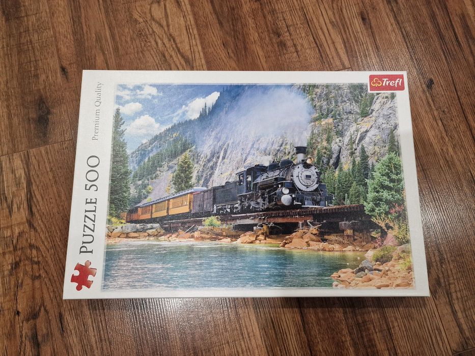 Puzle 500 sztuk idealny stan 48x34cm