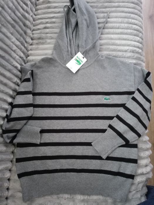 Lacoste sweter z kapturem M