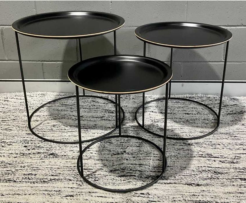 Stoliki kawowe BoConcept (3 sztuki-zestaw)