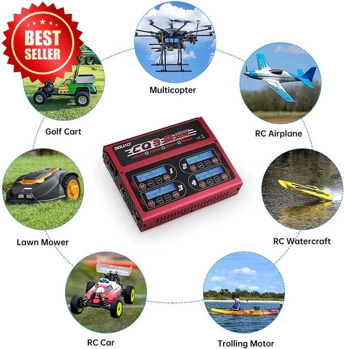 EV-PEAK CQ3 100 Вт   интеллектуальное зарядное/разрядное устройство