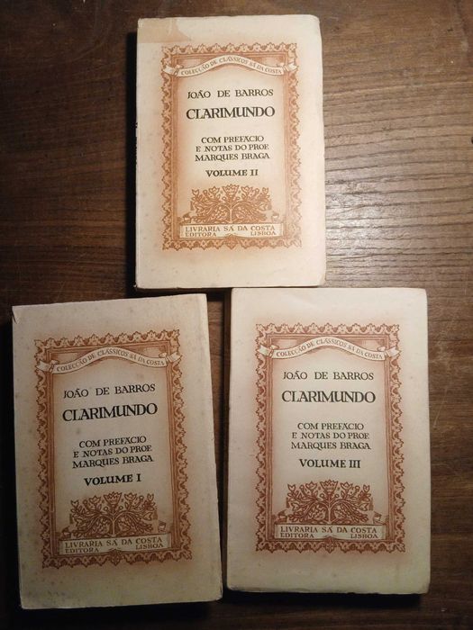 João de Barros, Clarimundo ( 3 Vol)