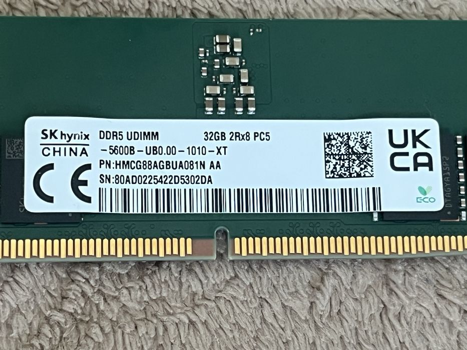 Pamięć DDR5 SK Hynix 32GB 5600MHz