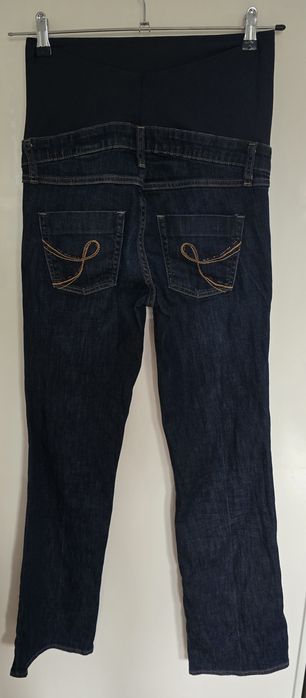 H&M-spodnie ciążowe jeansowe r.38