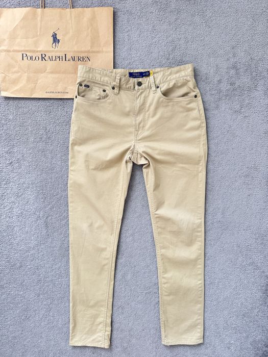 Чоловічі бежеві брюки чінос Polo Ralph Lauren 31/32 оригінал