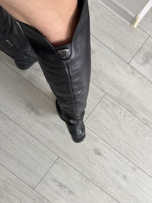 Продам сапоги ботфорти