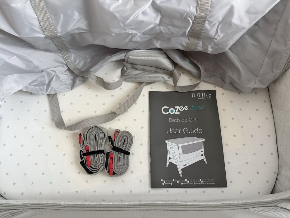 Дитяче приставне ліжечко Tutti Bambini CoZee Luxe