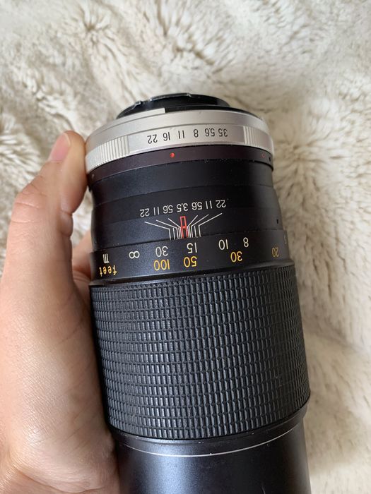 Objetiva Auto tele-lentar 1:3.5 f=200mm
