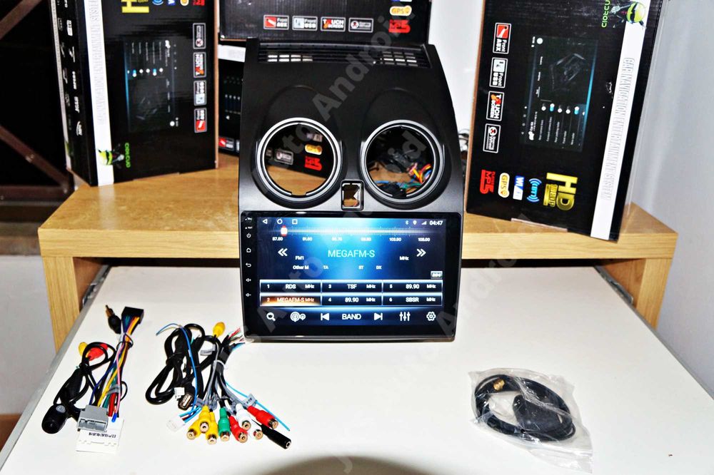 AutoRadio P/ Nissan Qashquai Android 12-/16Gb/32gb64gb+Câmera/GPS_ Wif