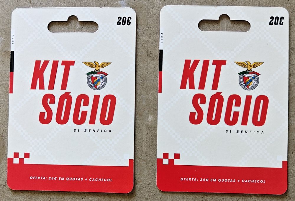 Kit sócio Benfica