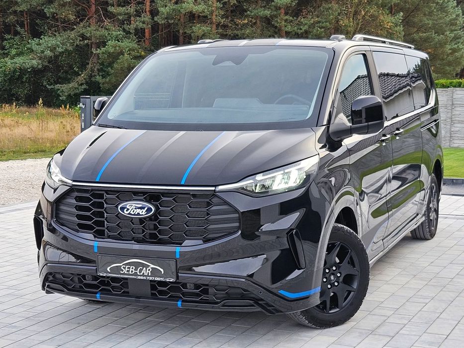 Ford Tourneo Custom SPORT L2 Long 2x Elektr. boczne drzwi NOWY BEZ PRZEBIEGU Automat FV23%