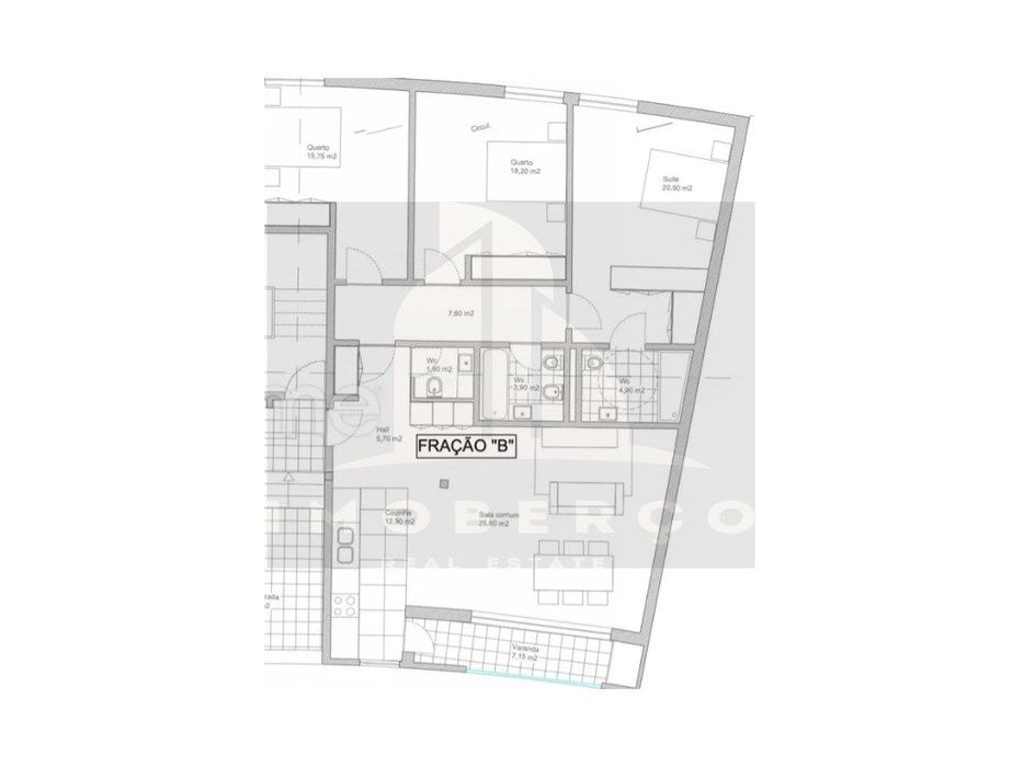 Apartamento T3 Centro da cidade