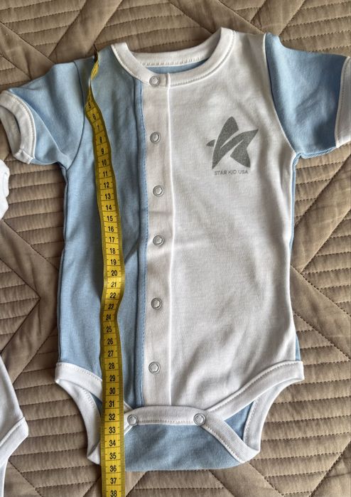 Бодіки з коротким рукавом р.62-68