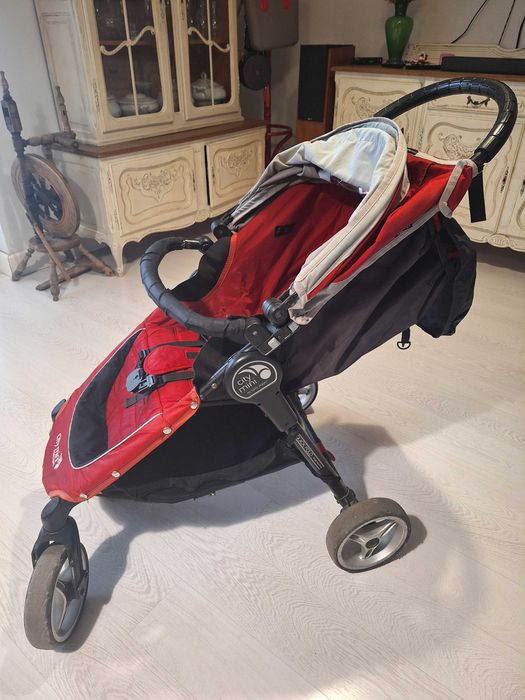 Wózek spacerowy baby jogger city mini czerwony
