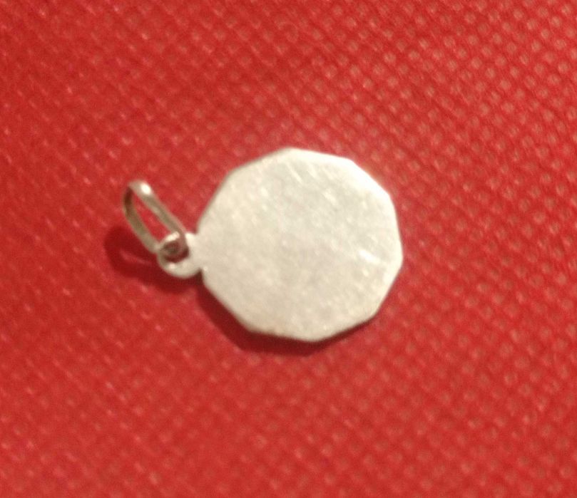 Pendente de prata signo de caranguejo