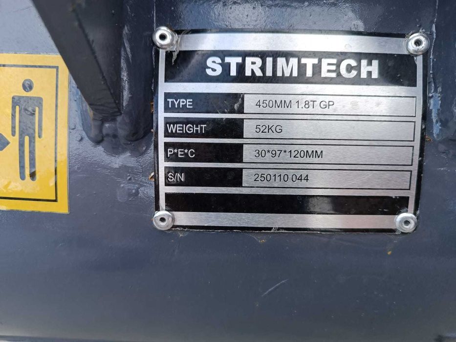 Łyżka 45 do minikoparki 1,8t JCB nowa !!! STRIMTECH