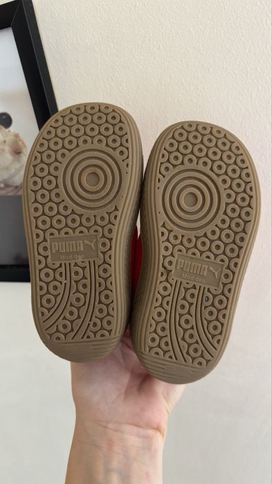 Кросівки кеди  Puma palermo Love рожеві 22 розмір