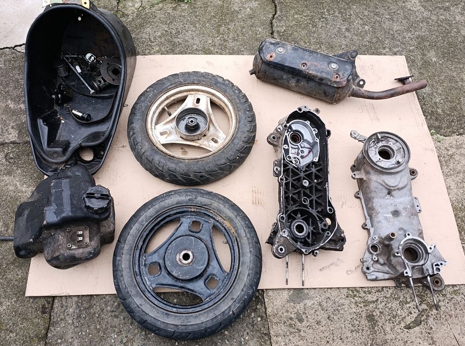 Разбор Suzuki Lets 1/2/3