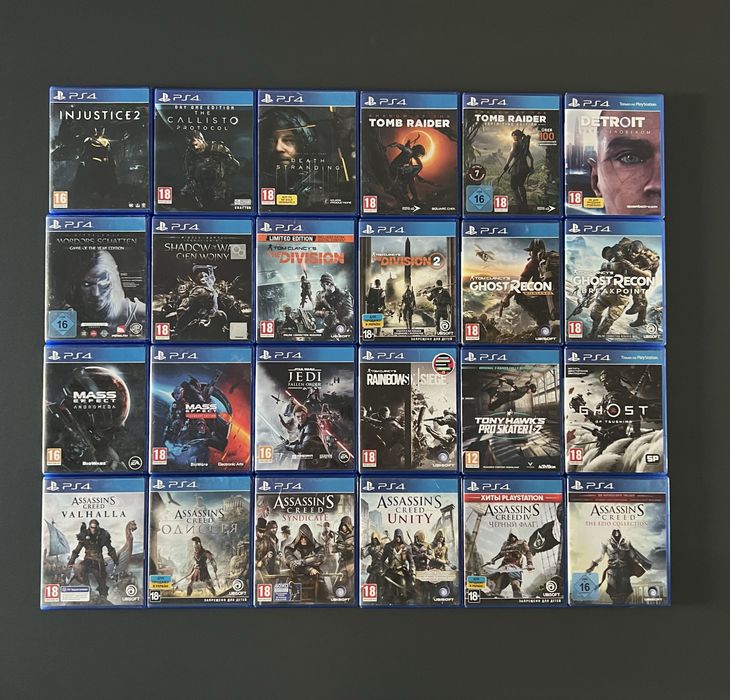 Диски для PlayStation 4 / PlayStation PS5 | Ігри PS4 PS5