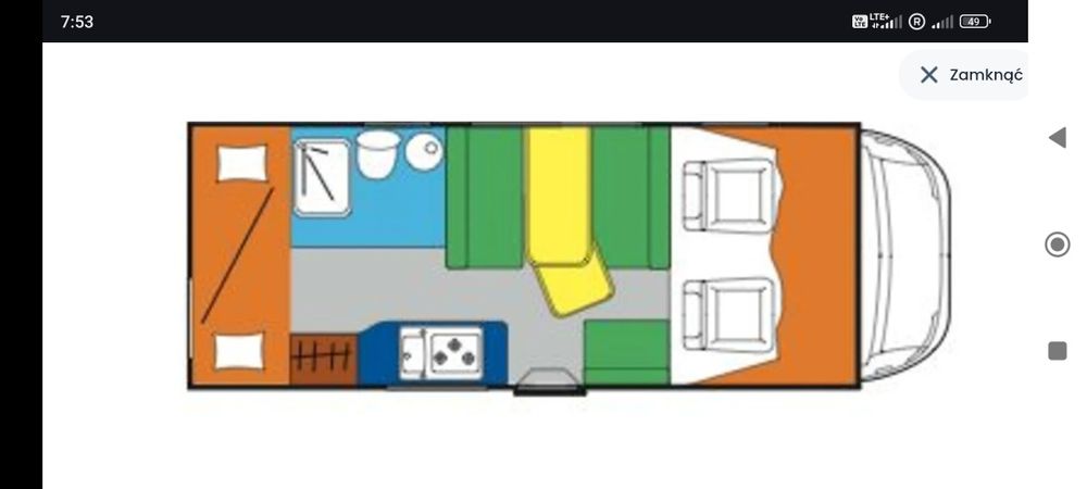 Okazja  .  Kamper Alkowa   2x Klima 6,osob zarejes .PL  cena 115 tys,