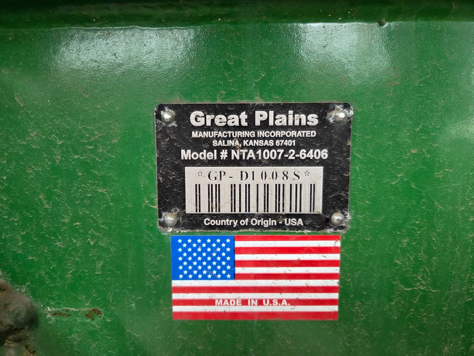 Посівний зерновий комплекс Great Plains NTA 1007 Spartan II