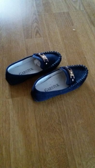 Мокасини з натур. замши