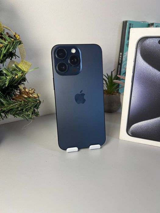 Iphone 15 Pro Max 256Gb  Blue/ Neverlock/ 84% АКб! Комплект! Гарантія!