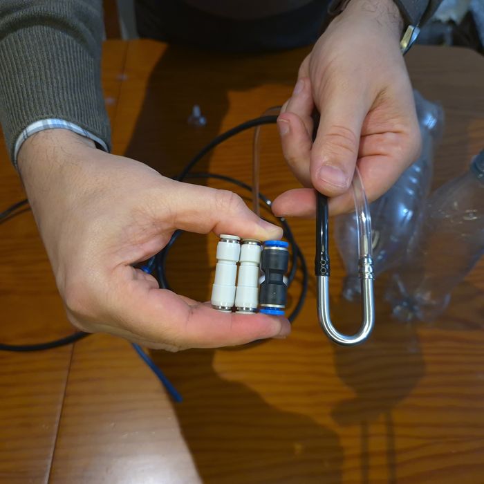 Sistema CO2 Caseiro p/ Aquários - Material pneumático