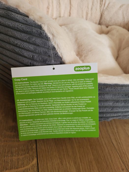 Legowisko dla psa lub kota Zooplus Exclusive Cozy Cord