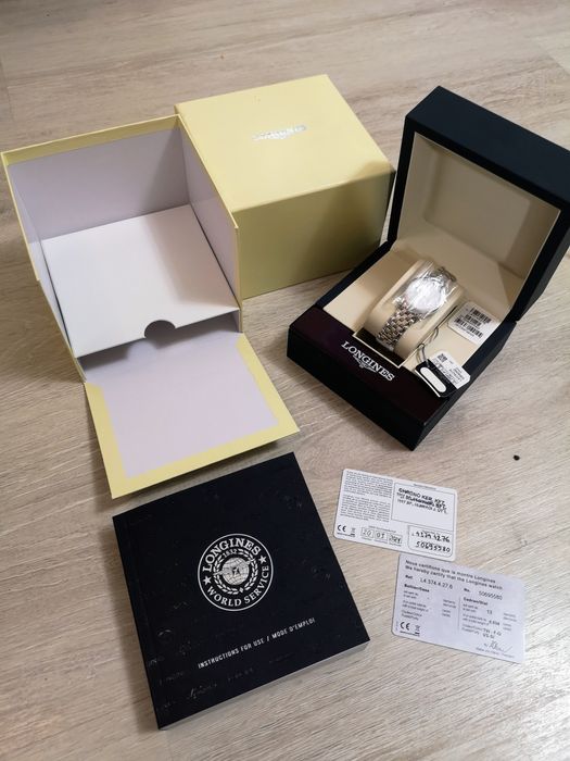 Zegarek Longines z 13 diamentami, automat, NOWY!!!