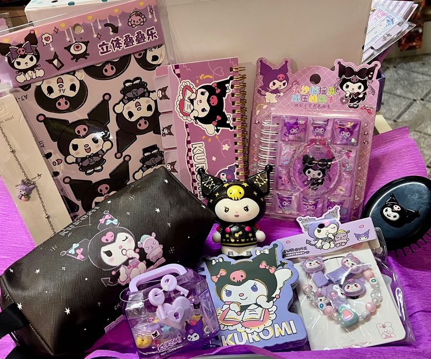 Куромі Kuromi іграшка, подарунковий набір, канцелярія та аксесуари