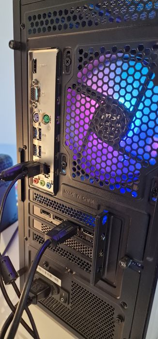 Ryzen 5 8400F "Zen 4"\FURY Beast Preto RGB 32GB (2x16GB)\RTX 4060 VENTUS\MSI SPATIUM 1TB-win 11+ office