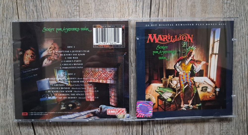8 Marillion - Script For A Jester's Tear. 2CD 1997 Mysłowice • OLX.pl