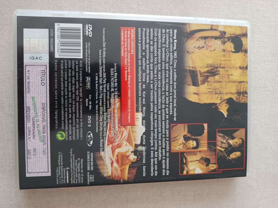 DVD disponível para amar