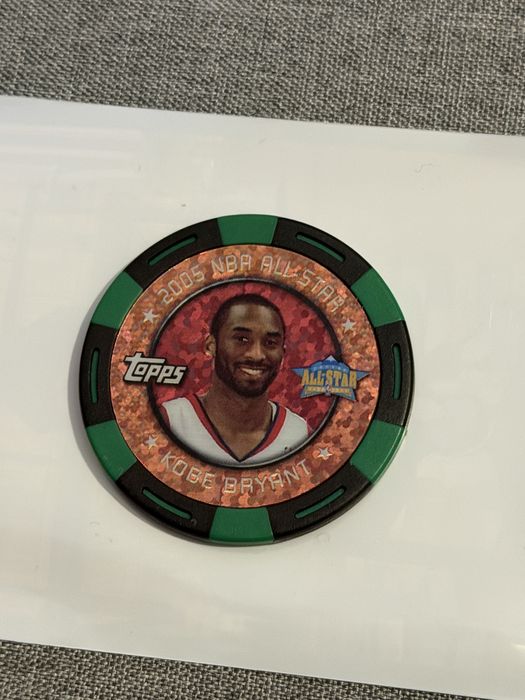 Żeton kolekcjonerski 018/199 zielono-czarny Kobe Bryant